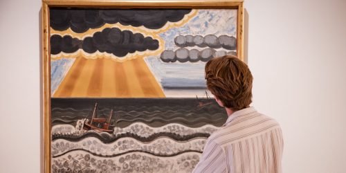 Het is zondag op zee!