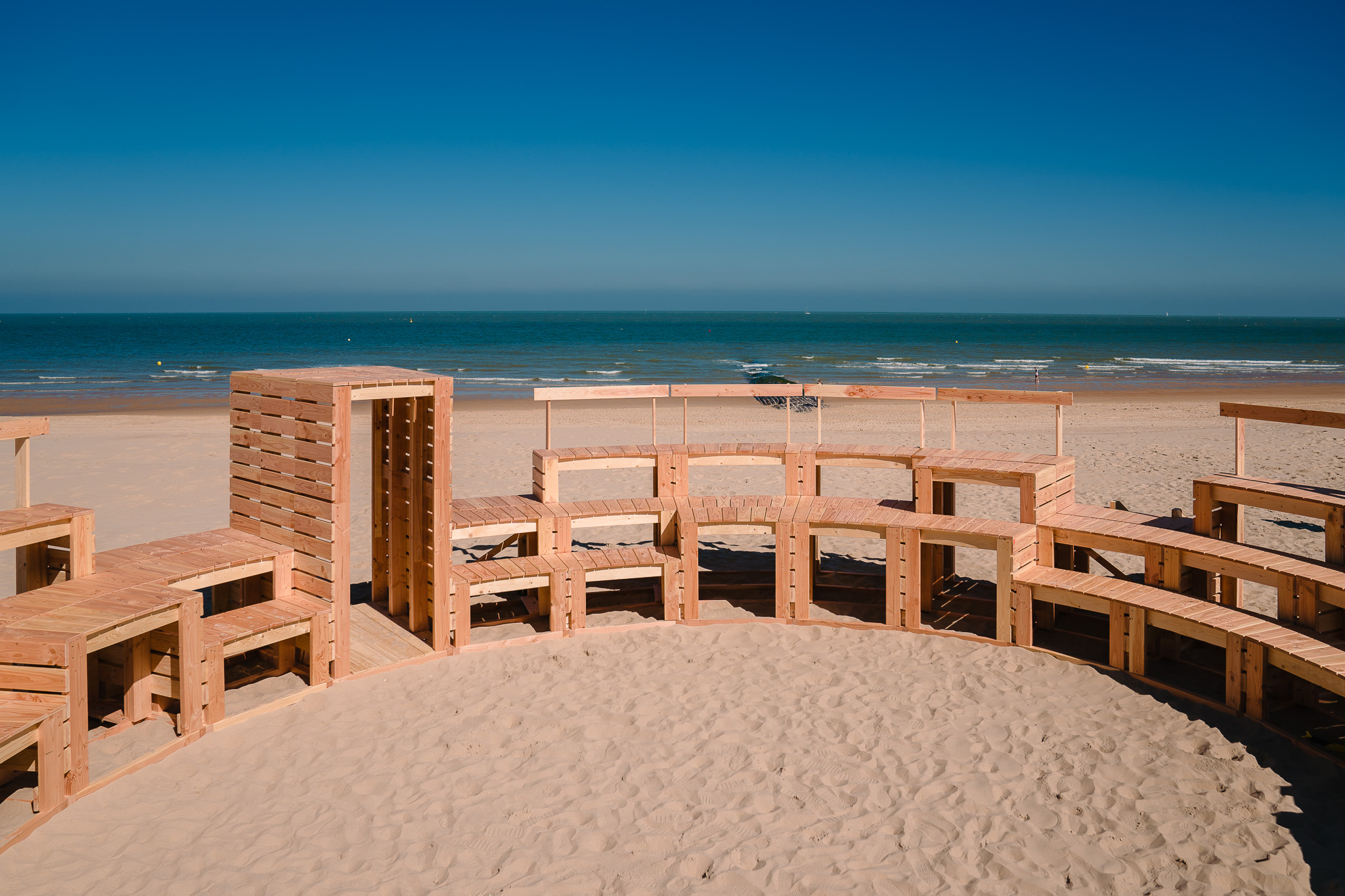 Amfitheater strand Mariakerke