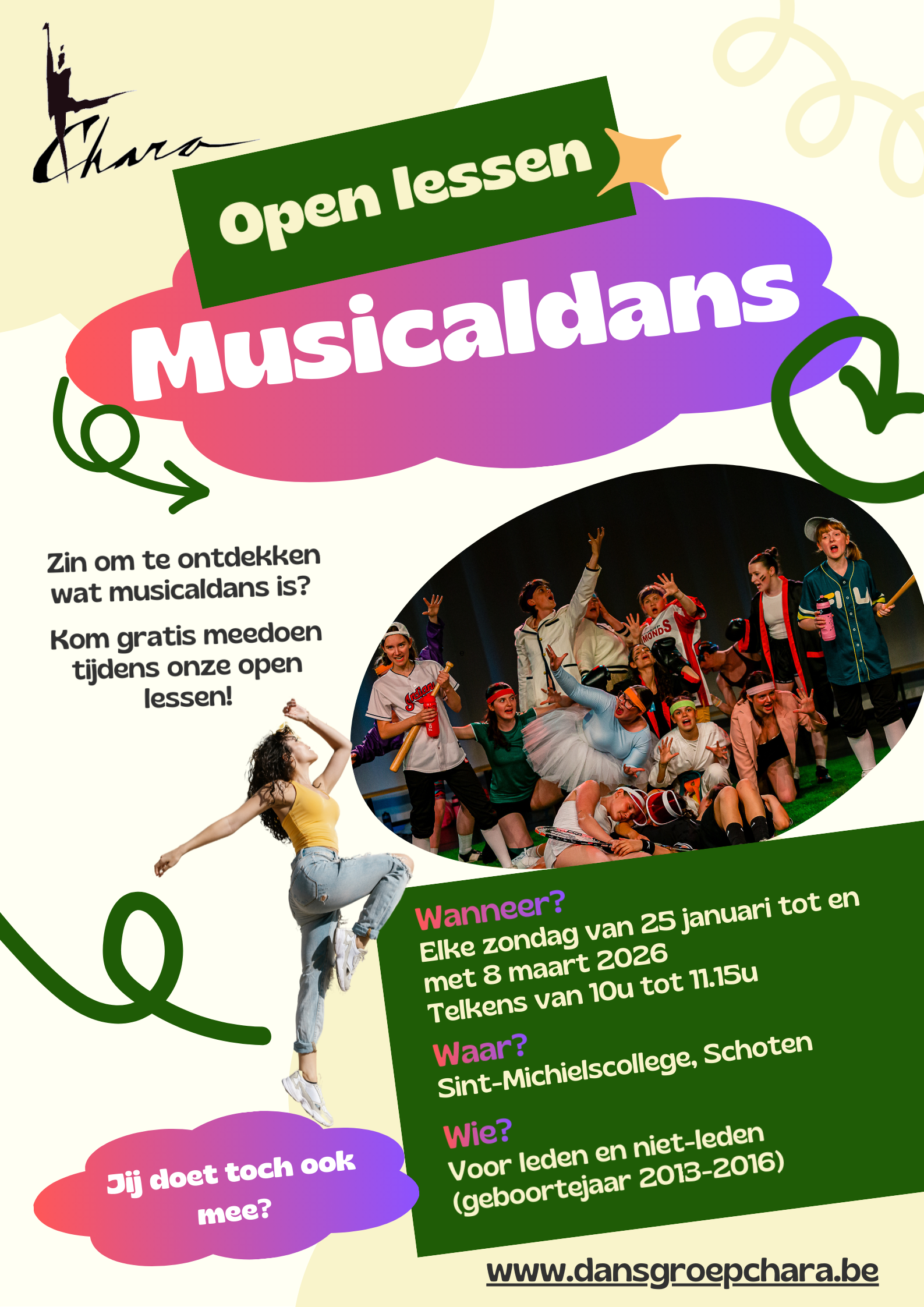 Open lessen Musicaldans
