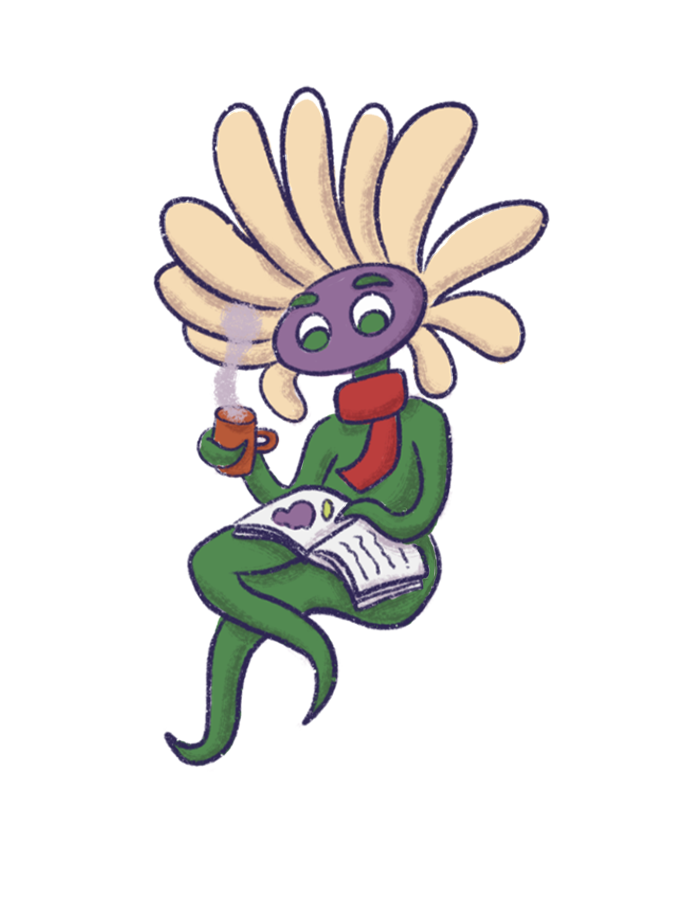 Bloem leest een fanzine