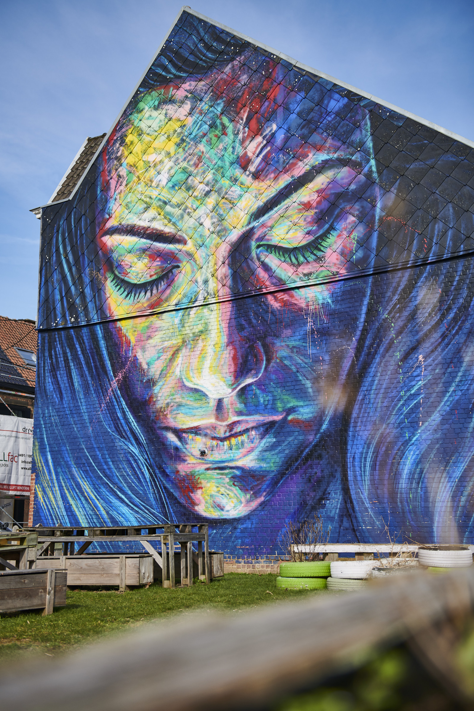 'Slapende vrouw' in Krottegem