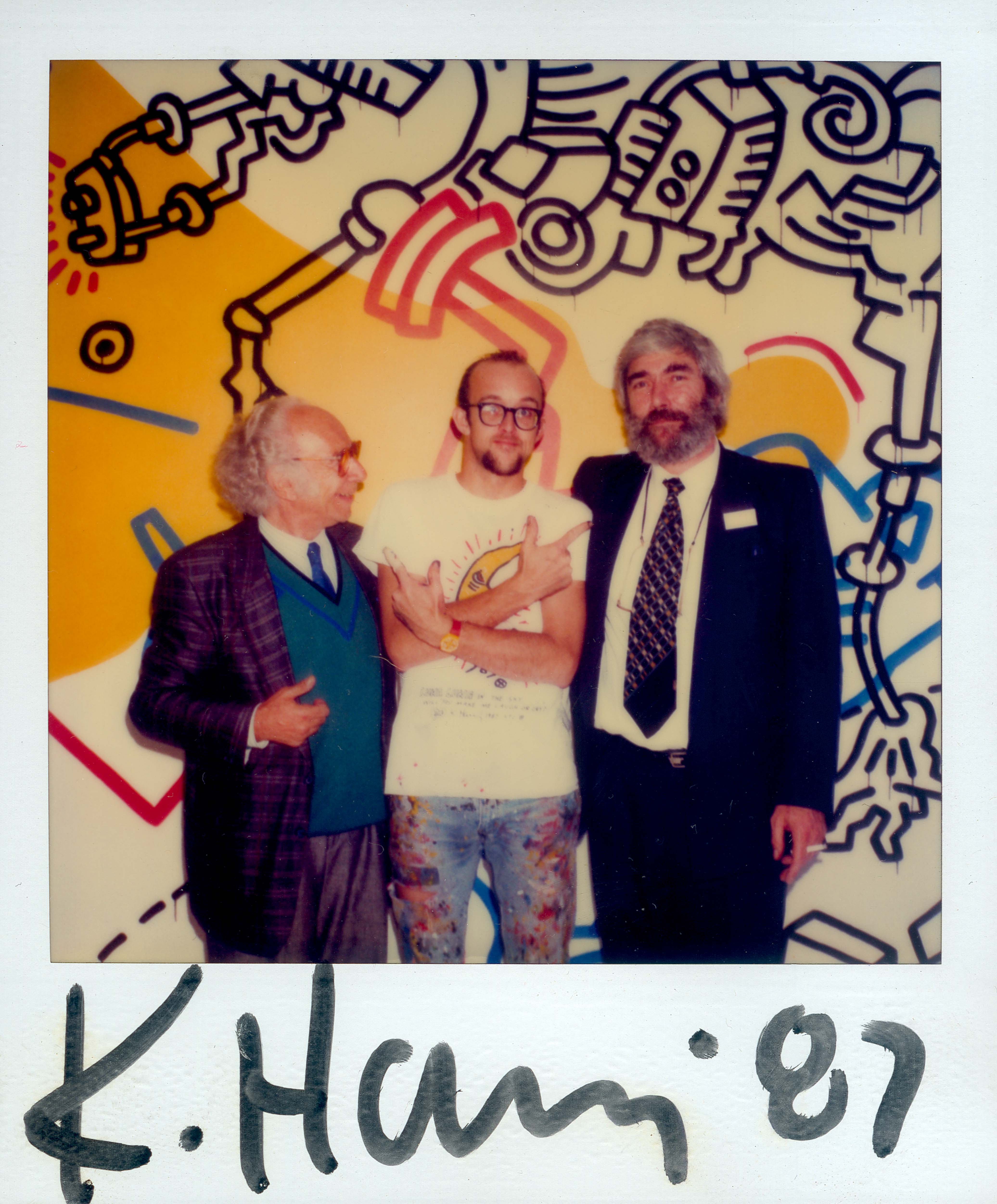 Keith Haring, Flor Bex, Marcel Van Joolen
