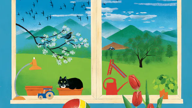 Bernadette Gervais – Une année – La Partie - Thuis. Wonen In Prentenboeken