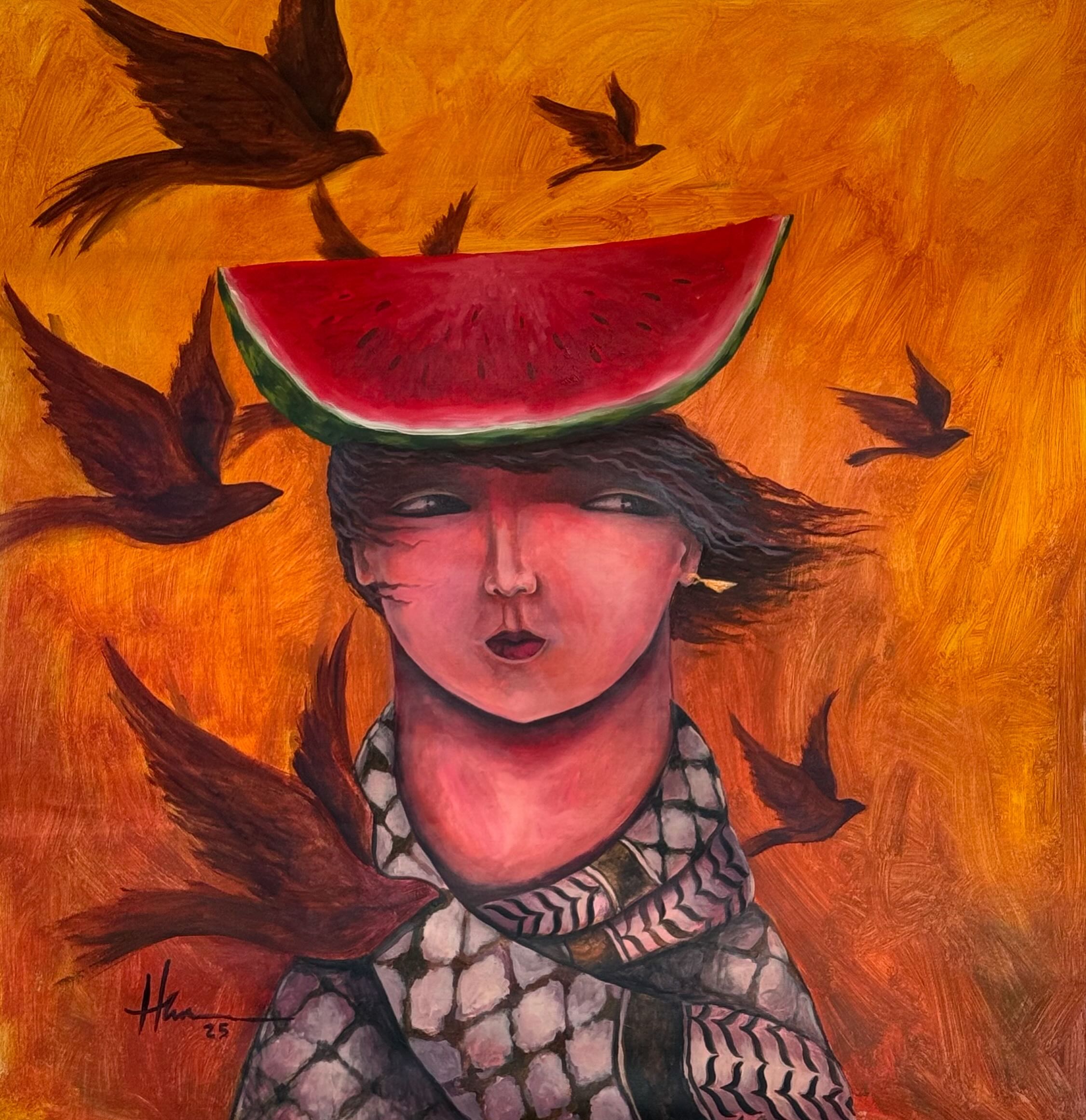 Schilderij van Hamada Elkept