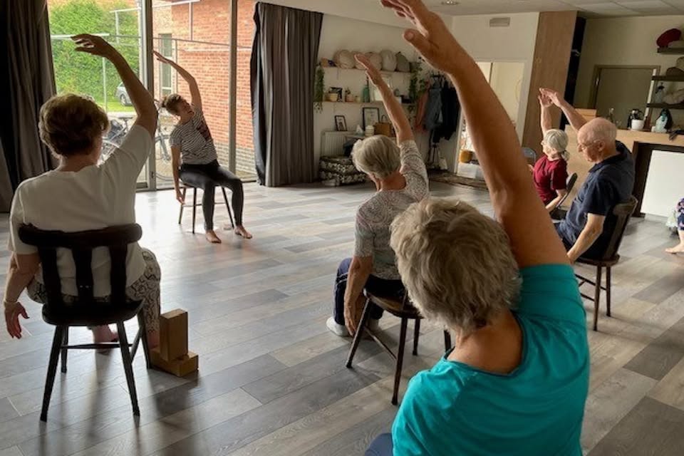 Initiatie 'stoelyoga'