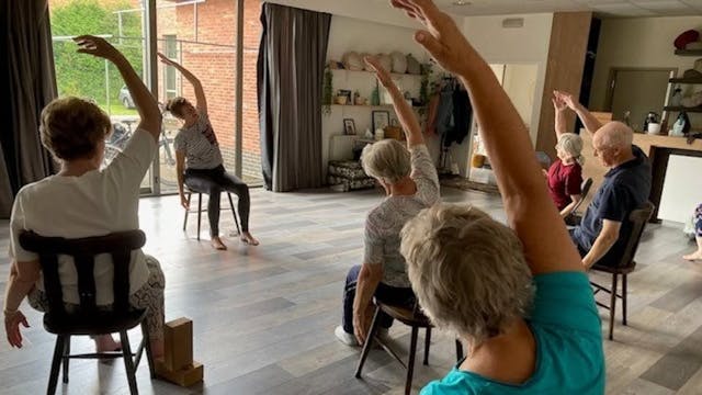 Initiatie 'stoelyoga'