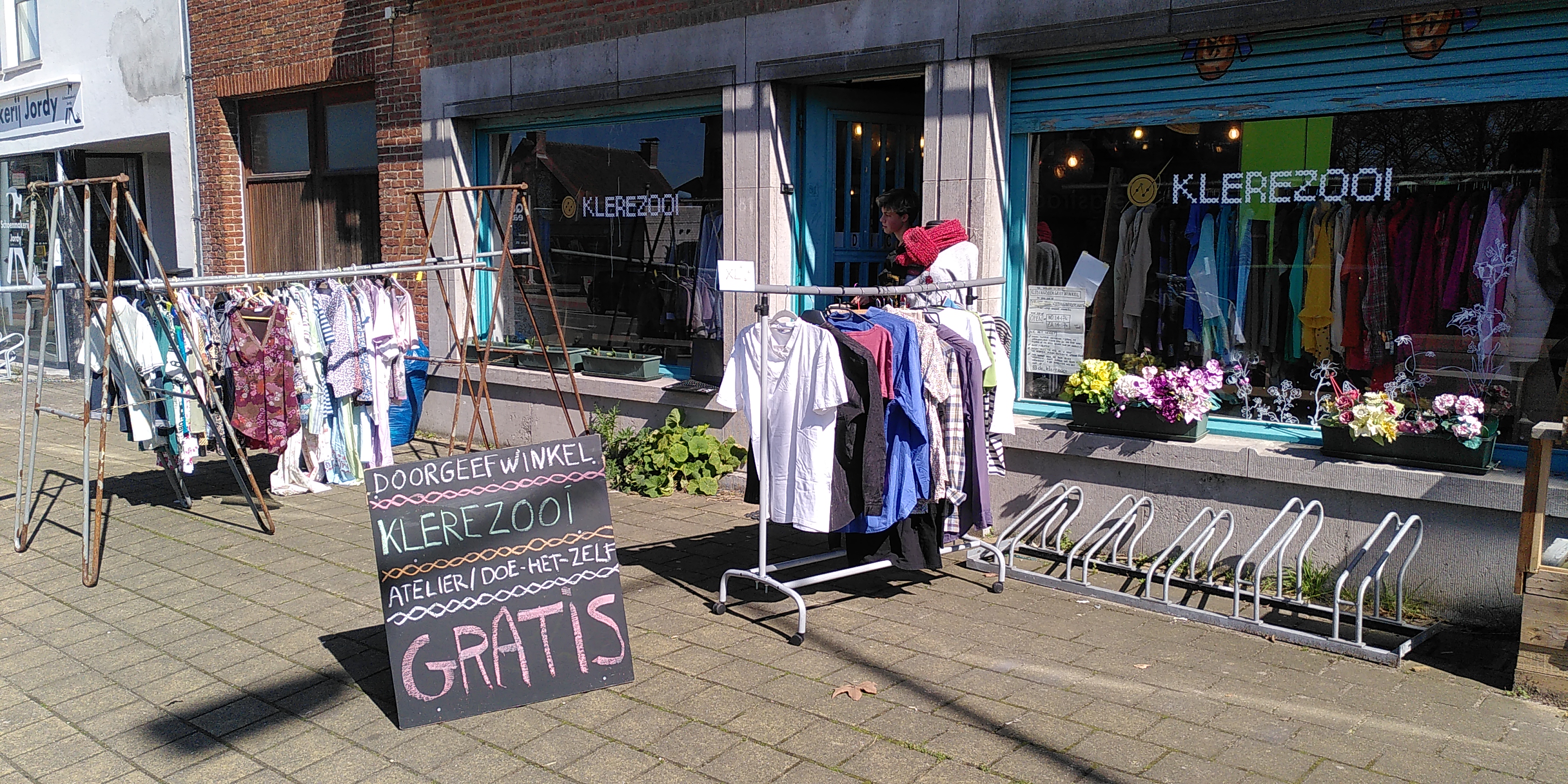 Klerezooi tijdens een mooie zomerdag