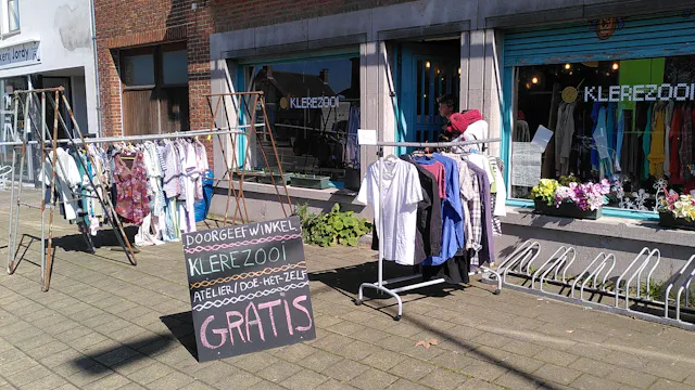 Klerezooi tijdens een mooie zomerdag