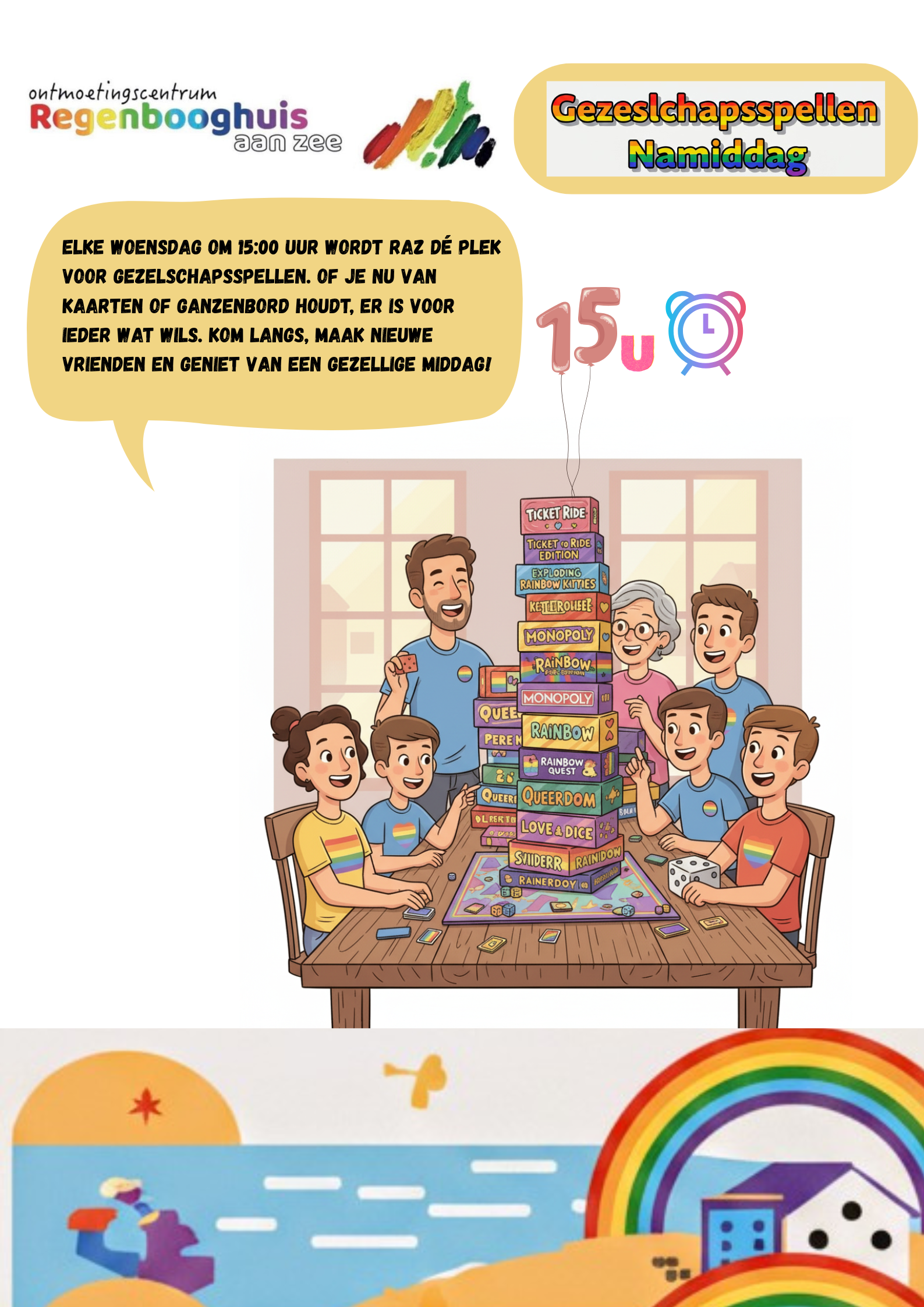 Gezelschapsspelen namiddag