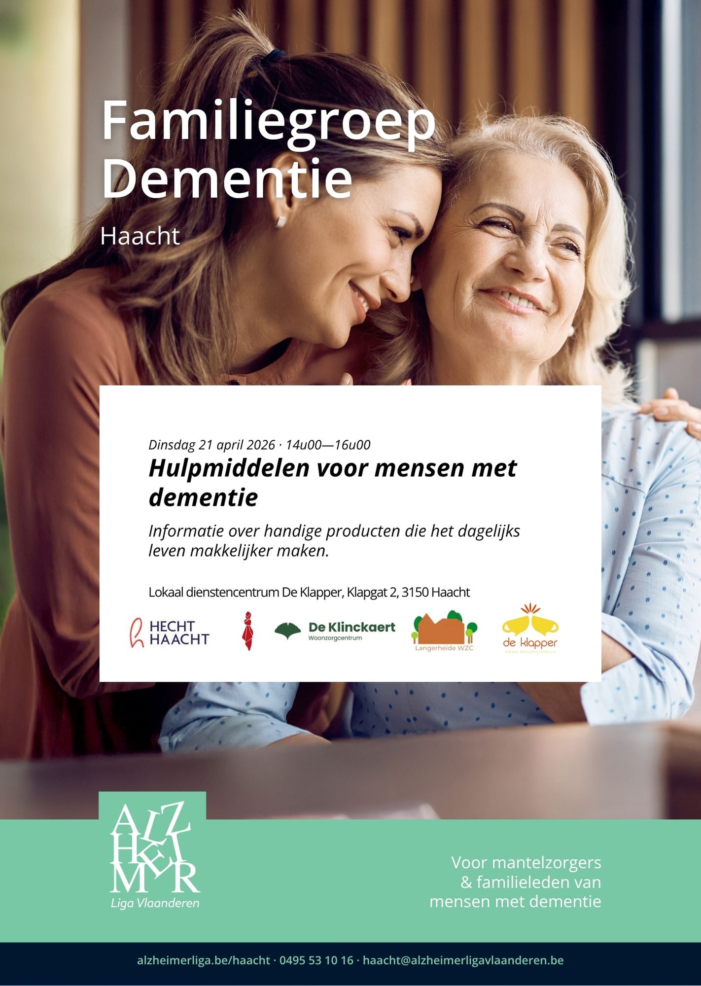 Familiegroep Dementie 21 april 2026