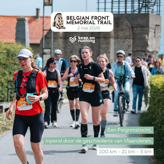 Deelnemers Belgian Front Memorial Trail 2025