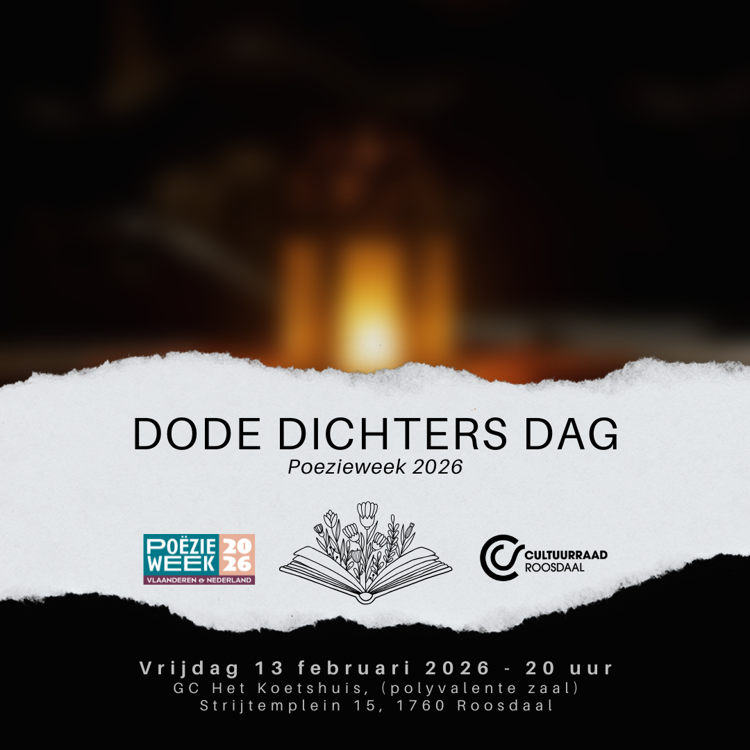 Affiche dode dichtersdag