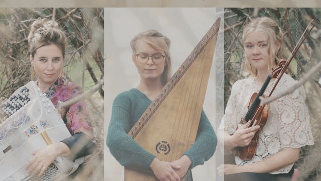 aankondiging van folkmis en concert