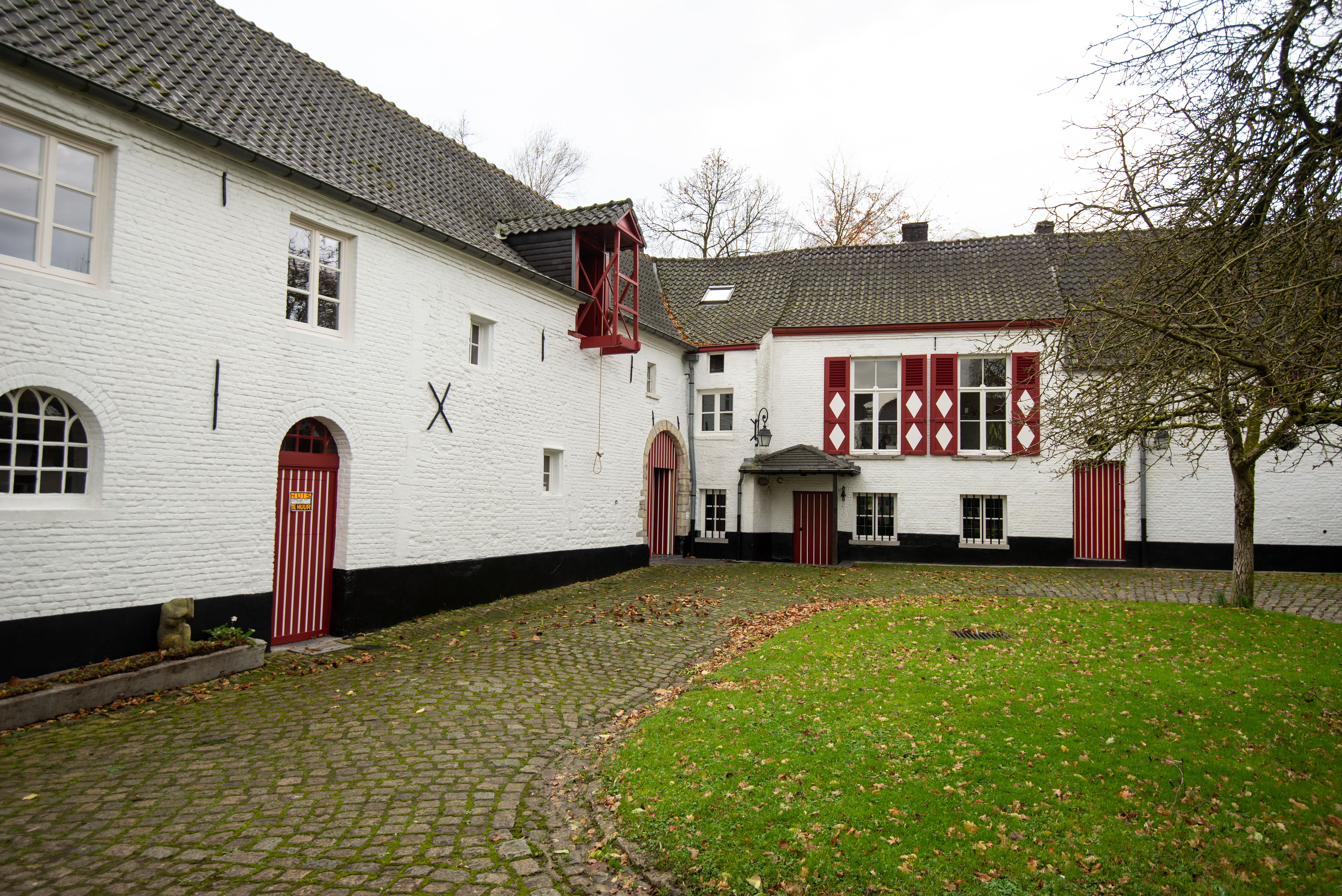 Het erf van de molen
