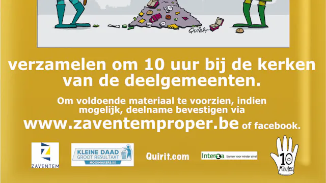 Affiche Zaventem Proper sept. 2019