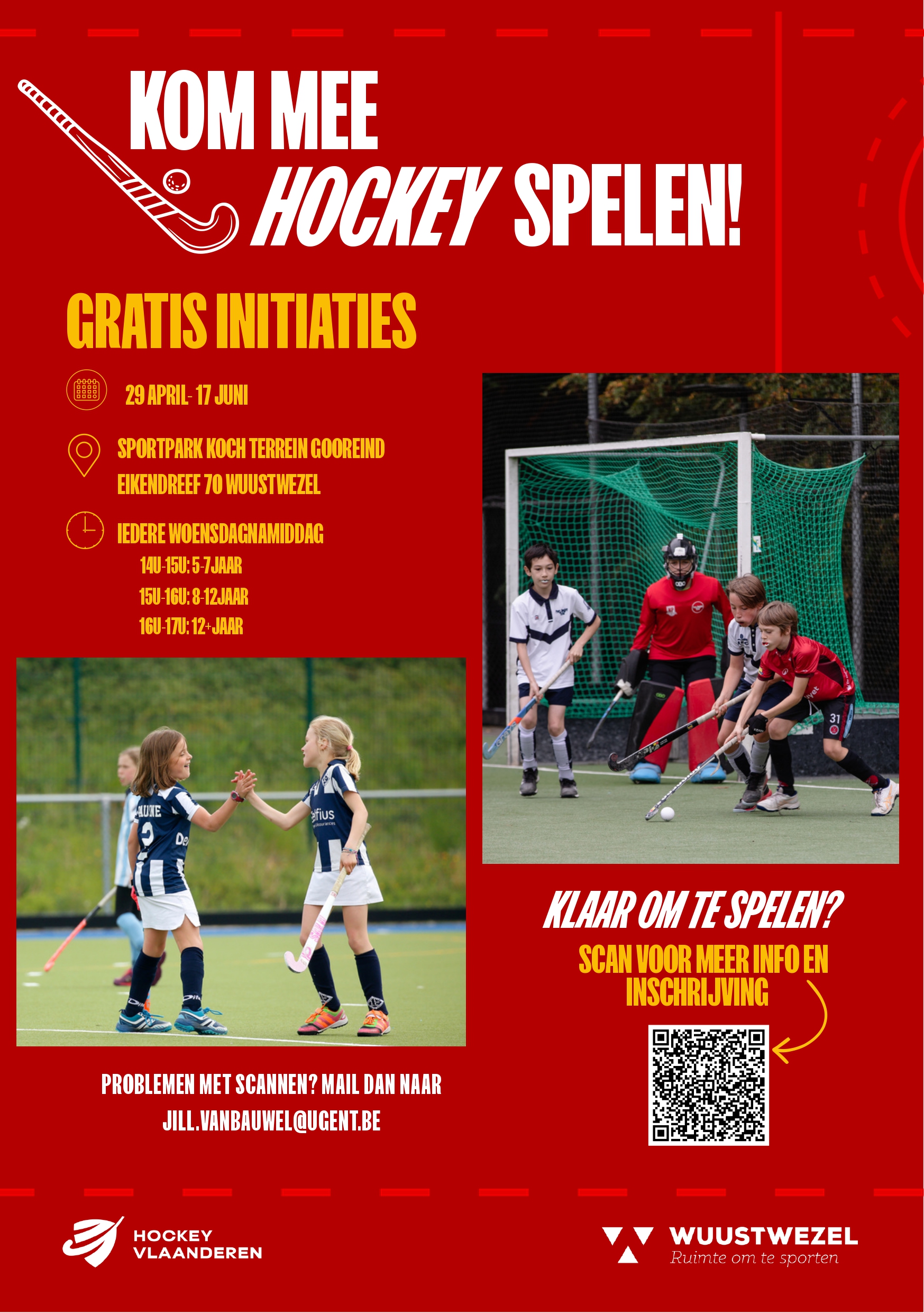 KOM MEE HOCKEY SPELEN