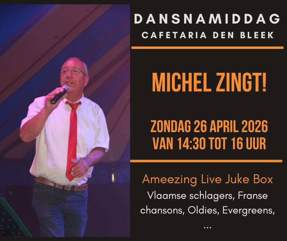 Dansnamiddag cafetaria Den Bleek