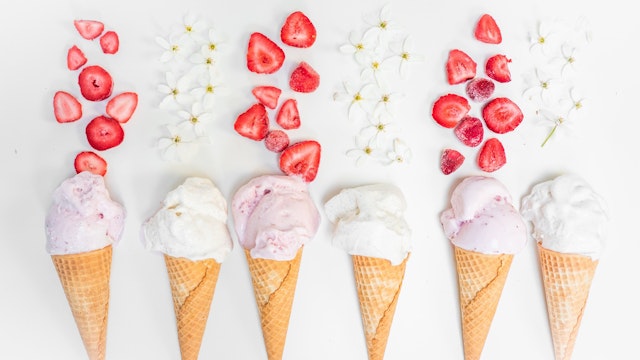 Zelf roomijs en sorbet maken