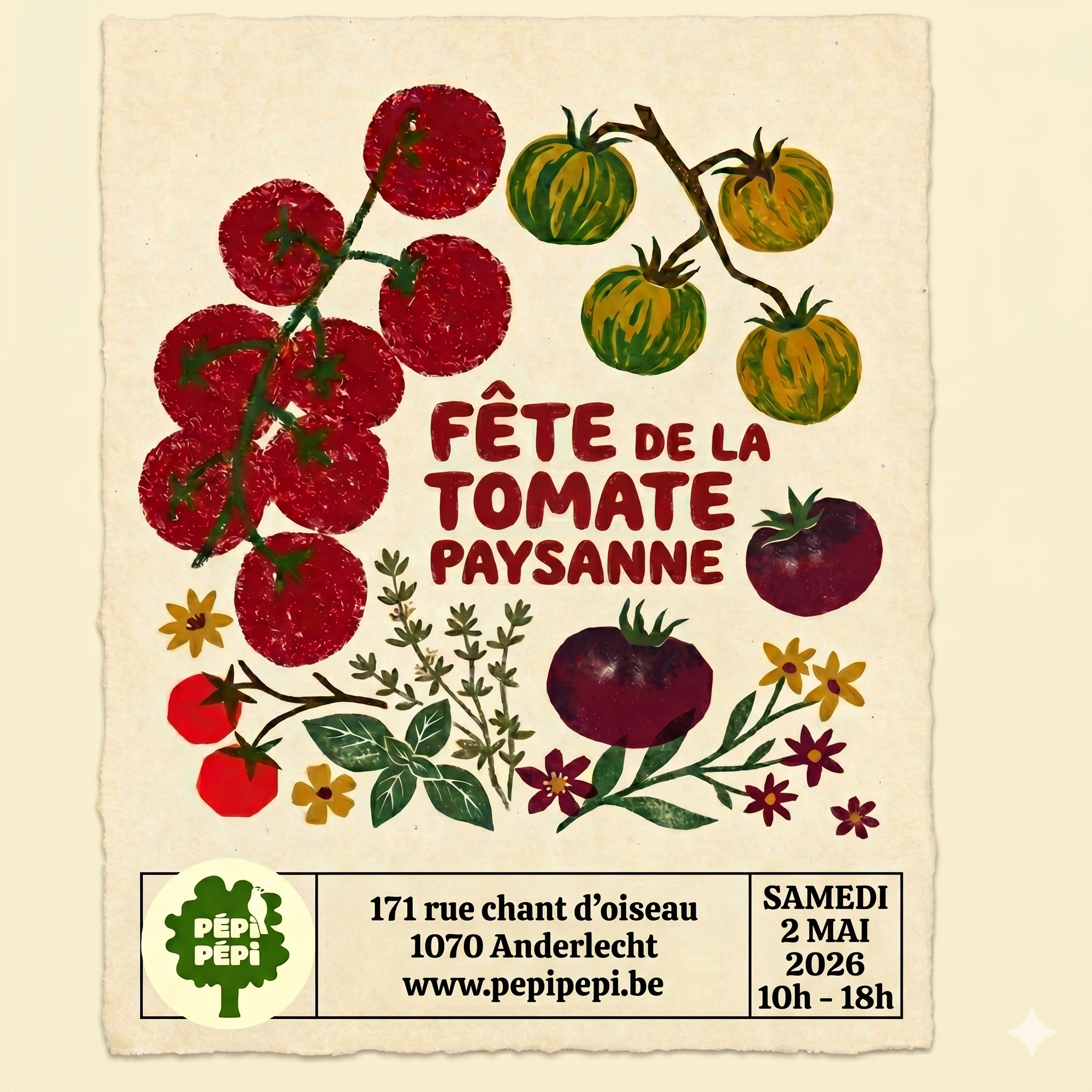 FÊTE DES PLANTS DE TOMATES PAYSANNES