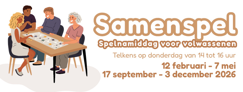 Samenspel - Spelnamiddag voor volwassenen