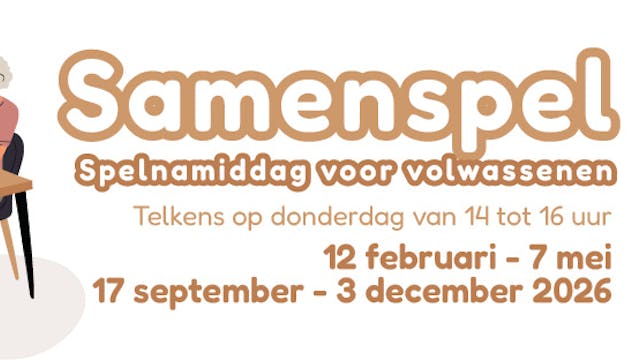 Samenspel - Spelnamiddag voor volwassenen