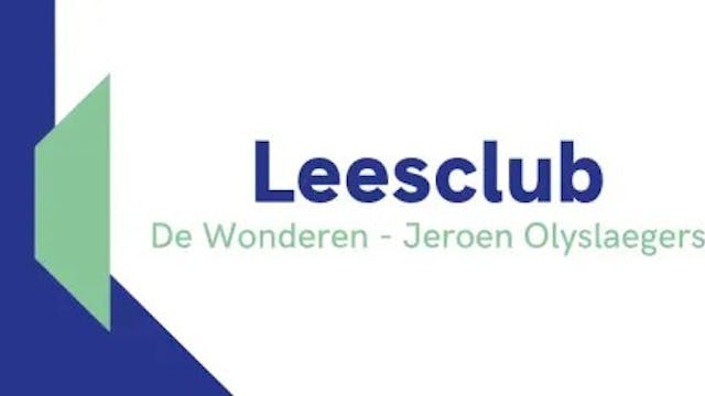 De Leesclub: De Wonderen - Jeroen Olyslaegers