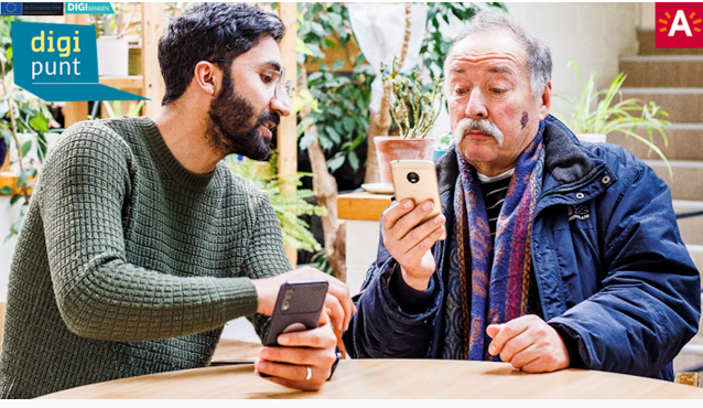 Pop-up digipunt Antwerpen