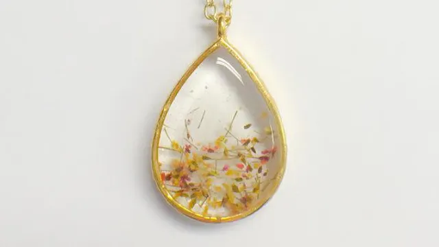 ketting gold bloeming