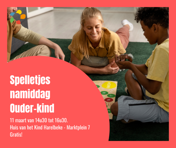 Spelletjesnamiddag Huis van het Kind Harelbeke