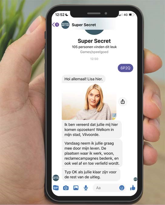 Lisa was here stadsspel