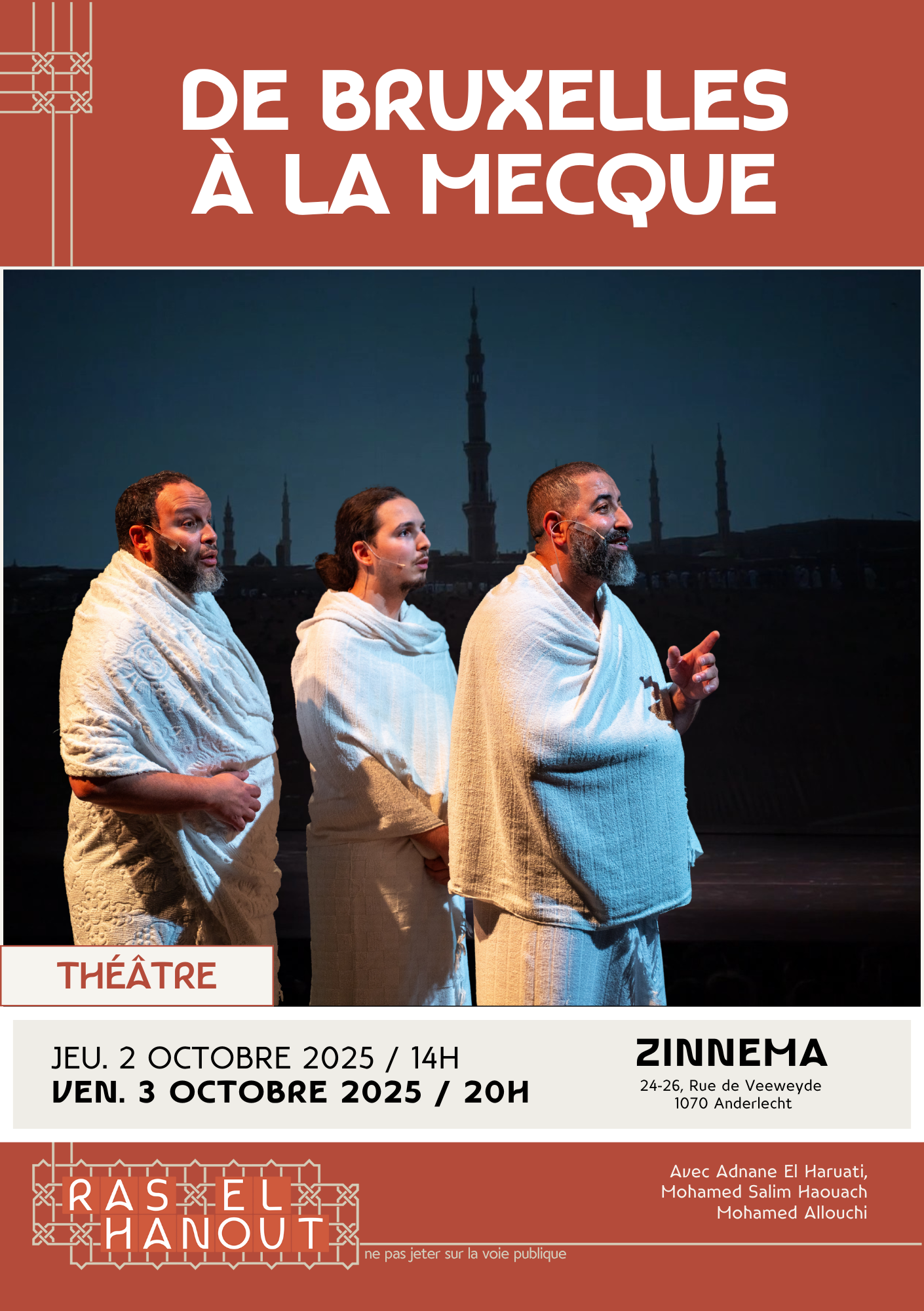 De Bruxelles à la Mecque