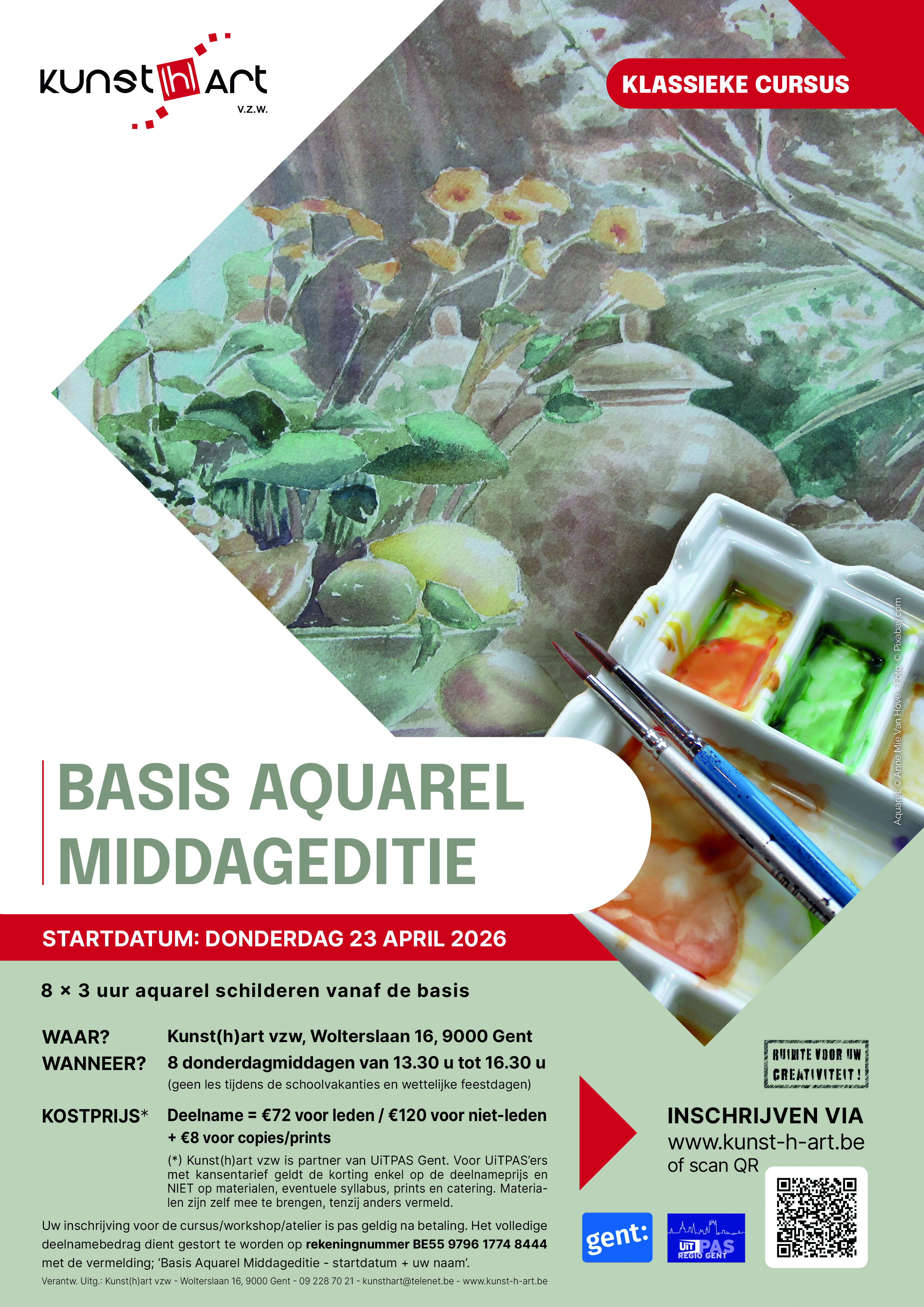 Affiche - Basis Aquarel