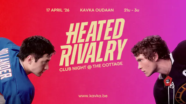 Banner voor de Heated Rivalry Club Night Met Shane en Ilya