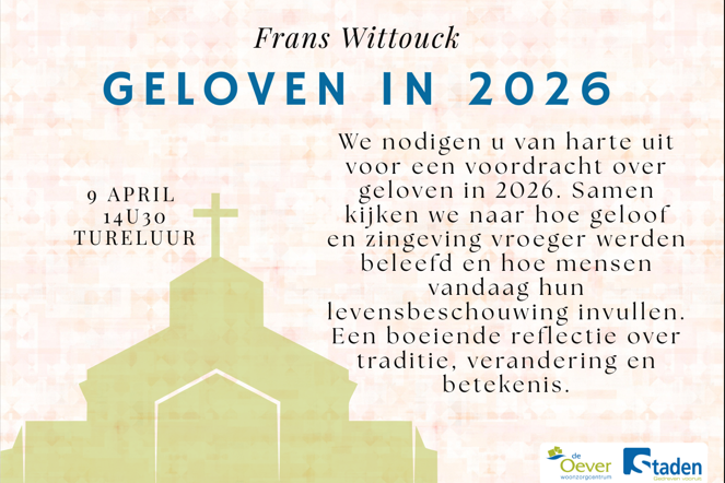 Voordracht - Geloven in 2026