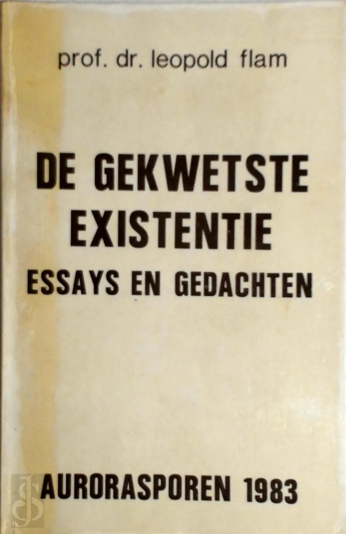 Cover 'de gekwetste existentie'