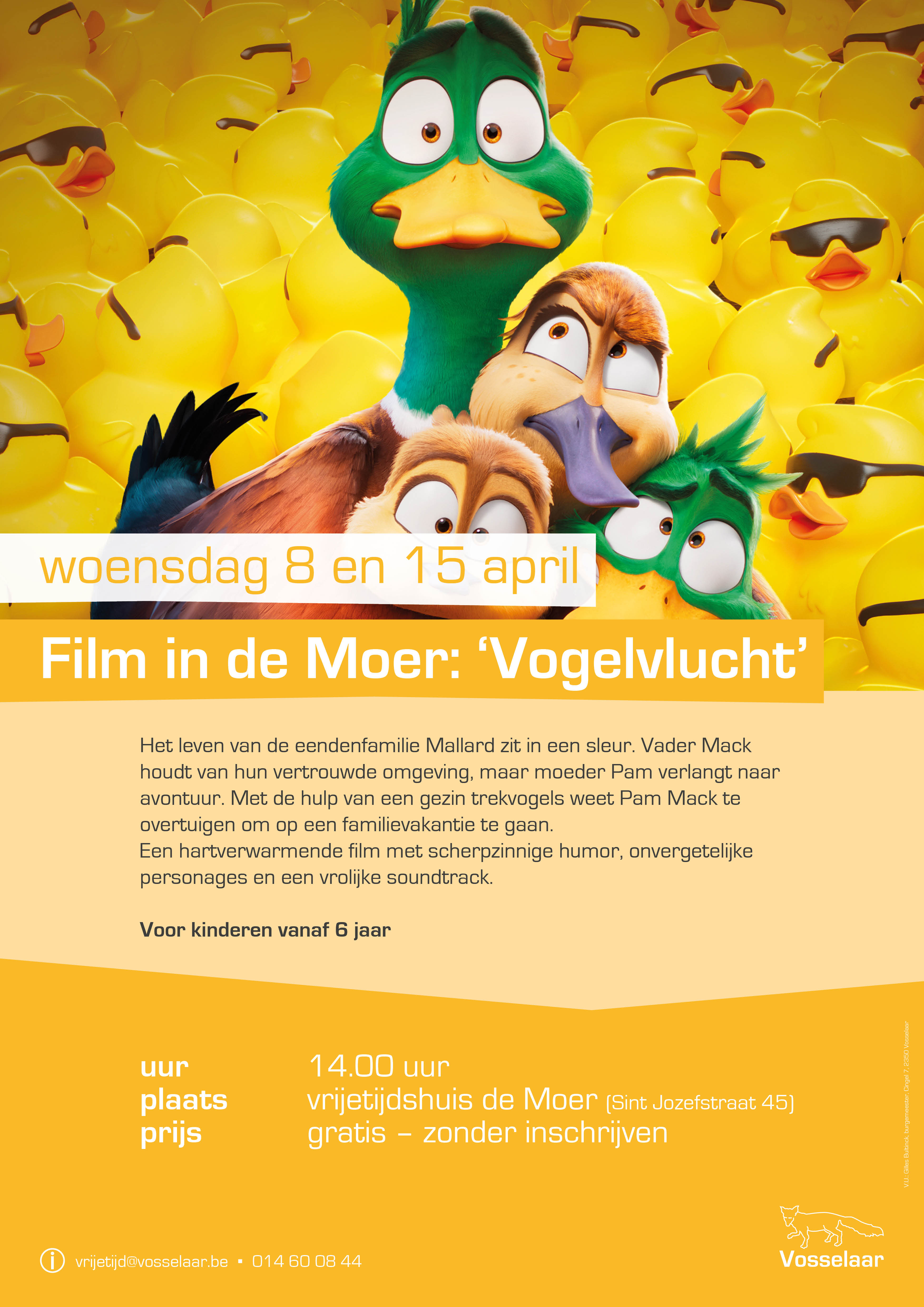 Animatiefilm Vogelvlucht