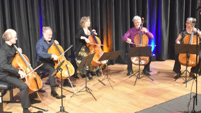 34ste Servaisconcert - Tansman Cellokwartet & Ann Van Hecke