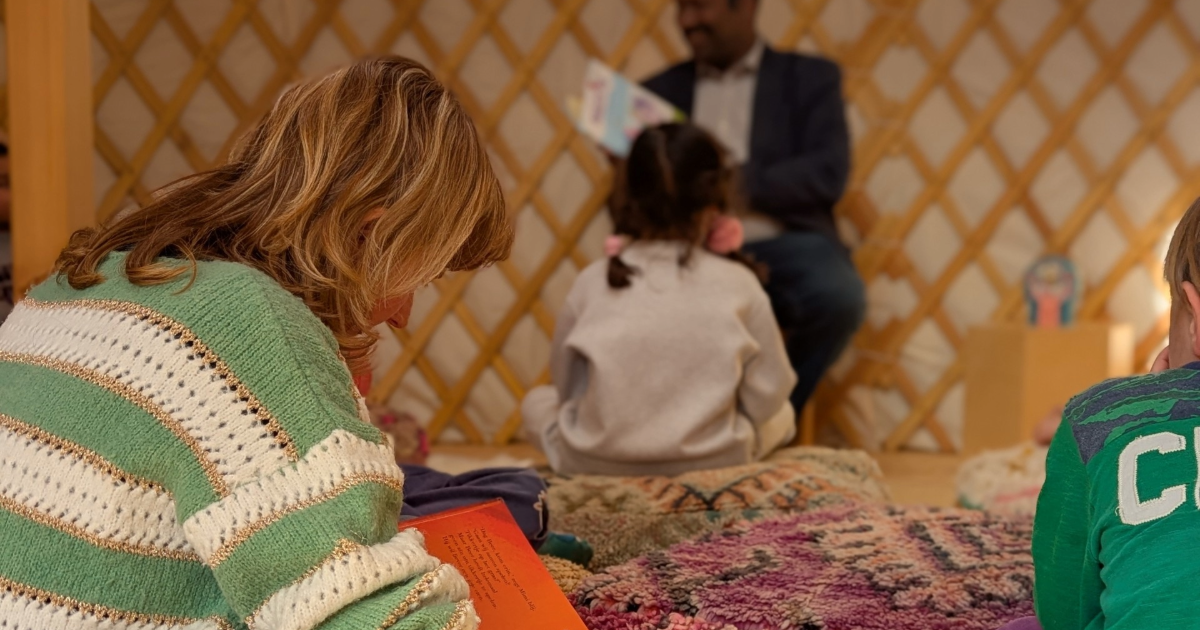 Vlaanderenleestdag - opening LeesYurt