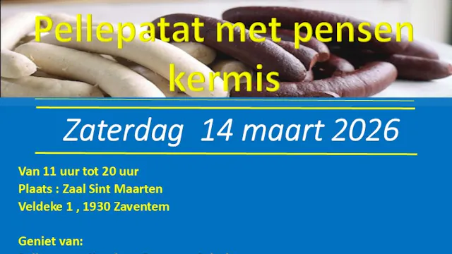 Pellepatat-kermis bij de PARKVRIENDEN