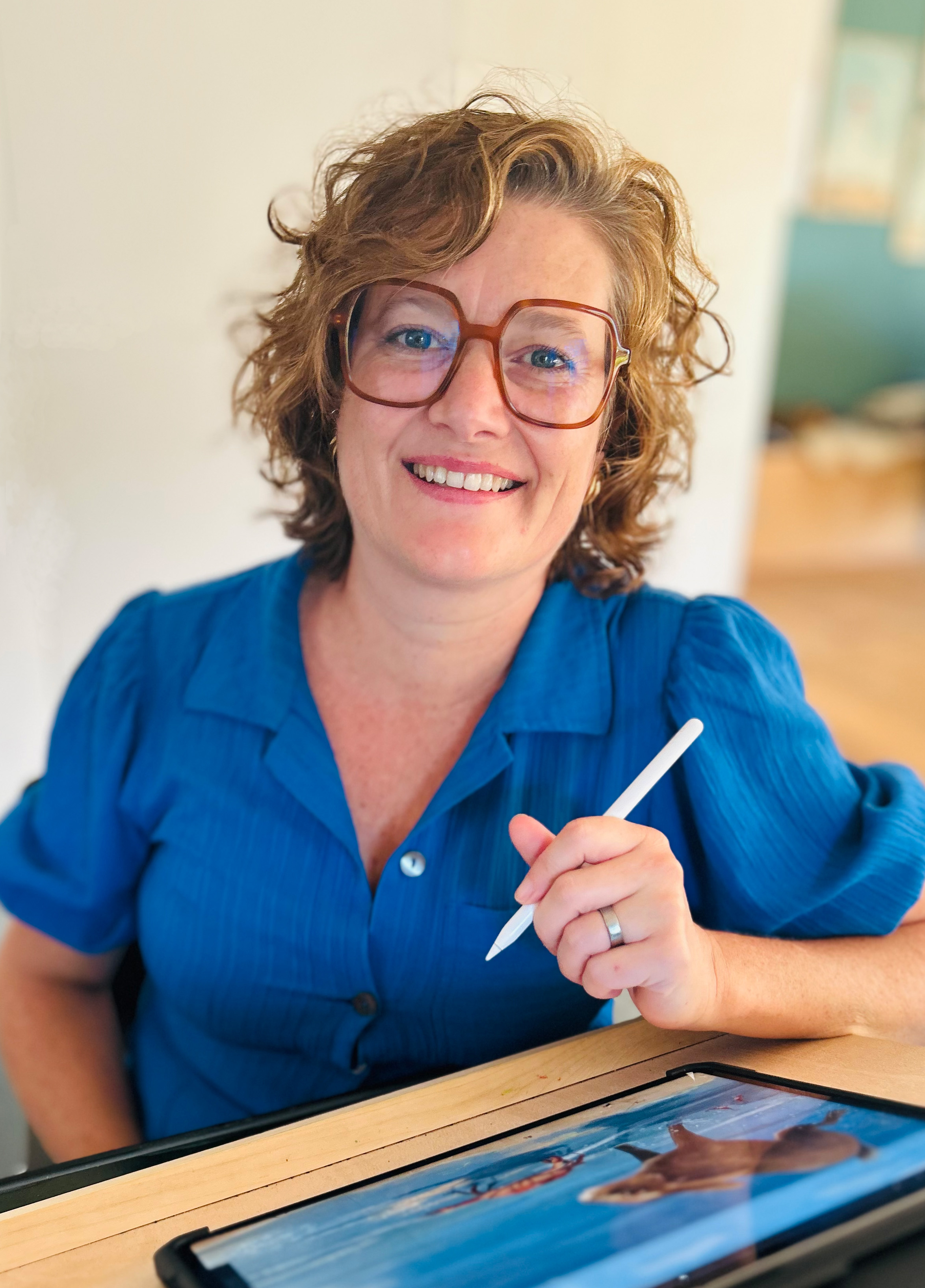 portret Evy Van Guyse