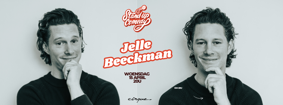 Jelle Beeckman in de cirque