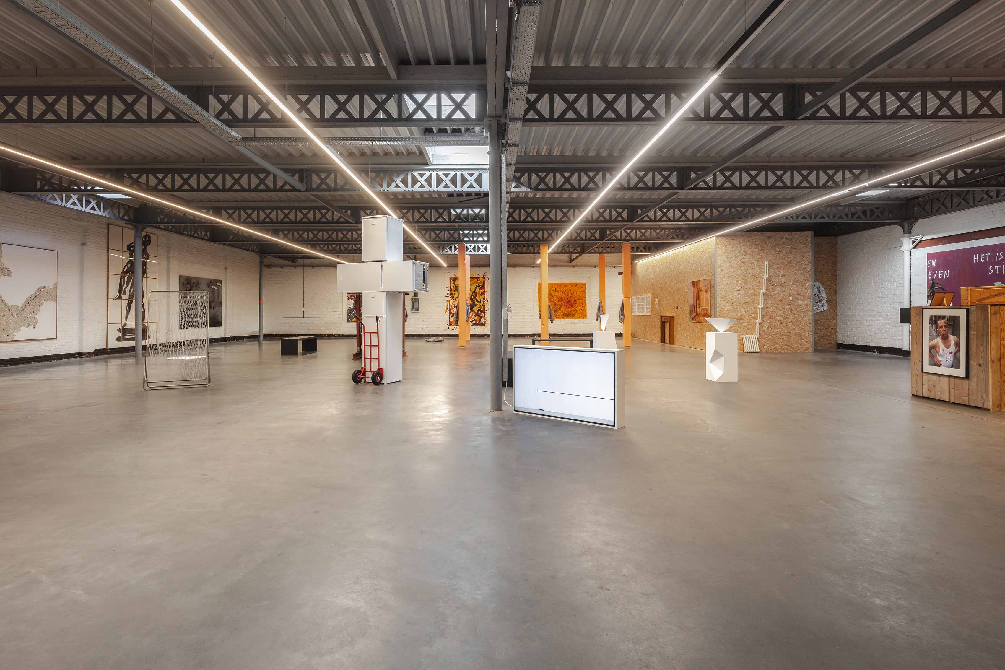 Zaalzicht MErode Art venue