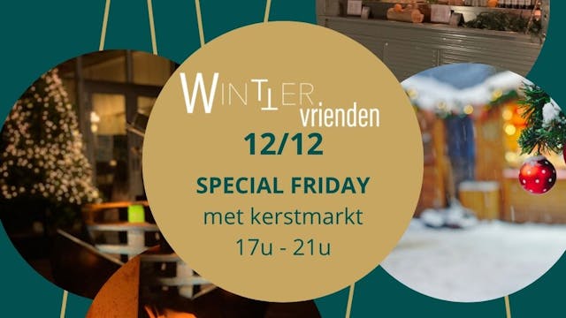 special friday - KERSTMARKT