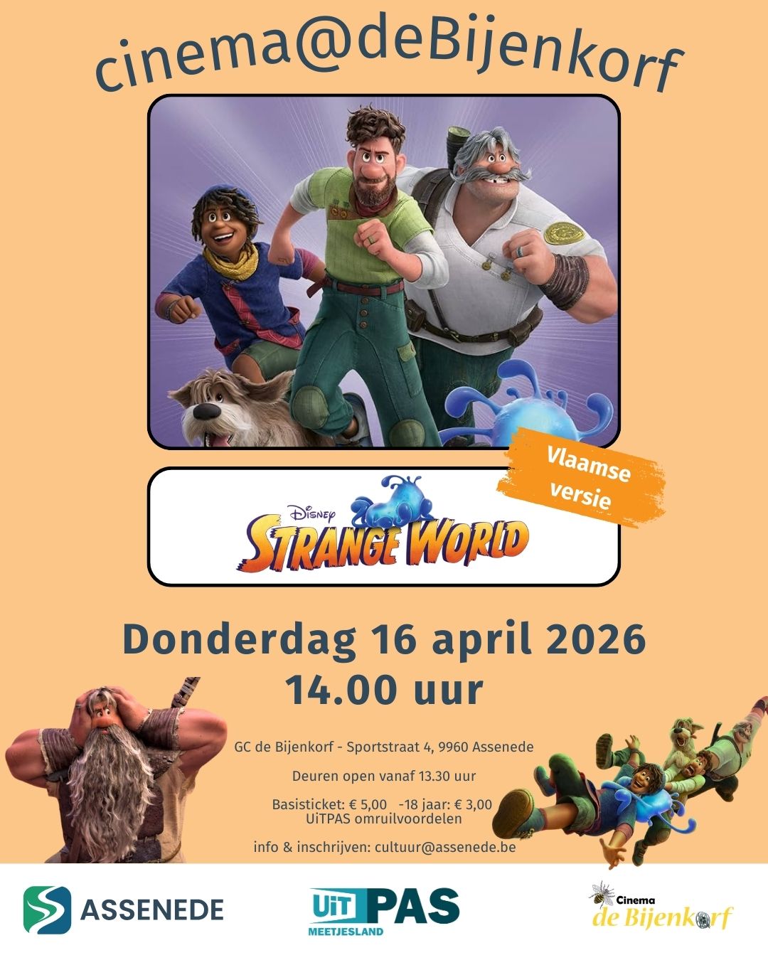 Affiche Strange World 16.04.2026