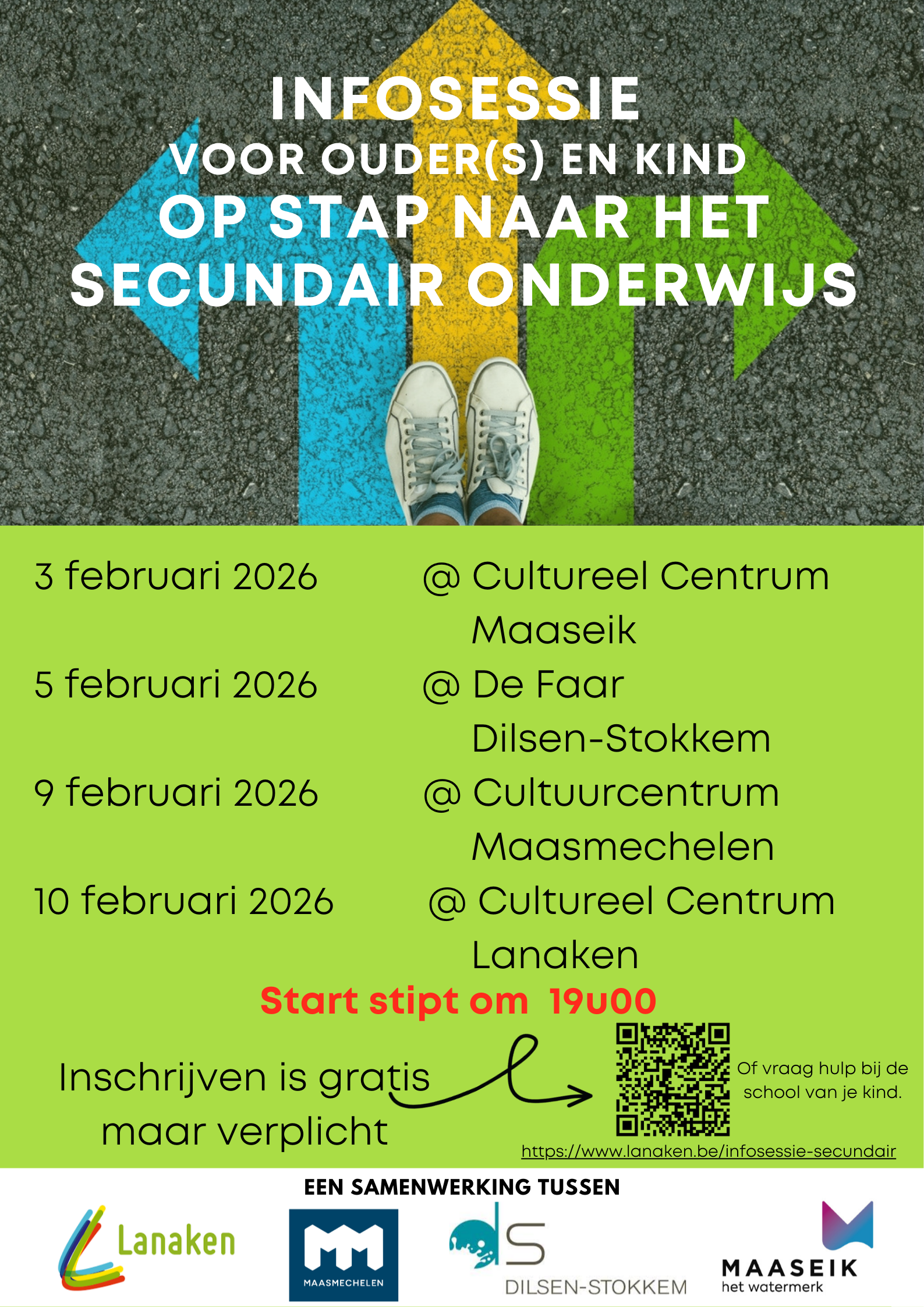 Flyer op stap naar het secundair