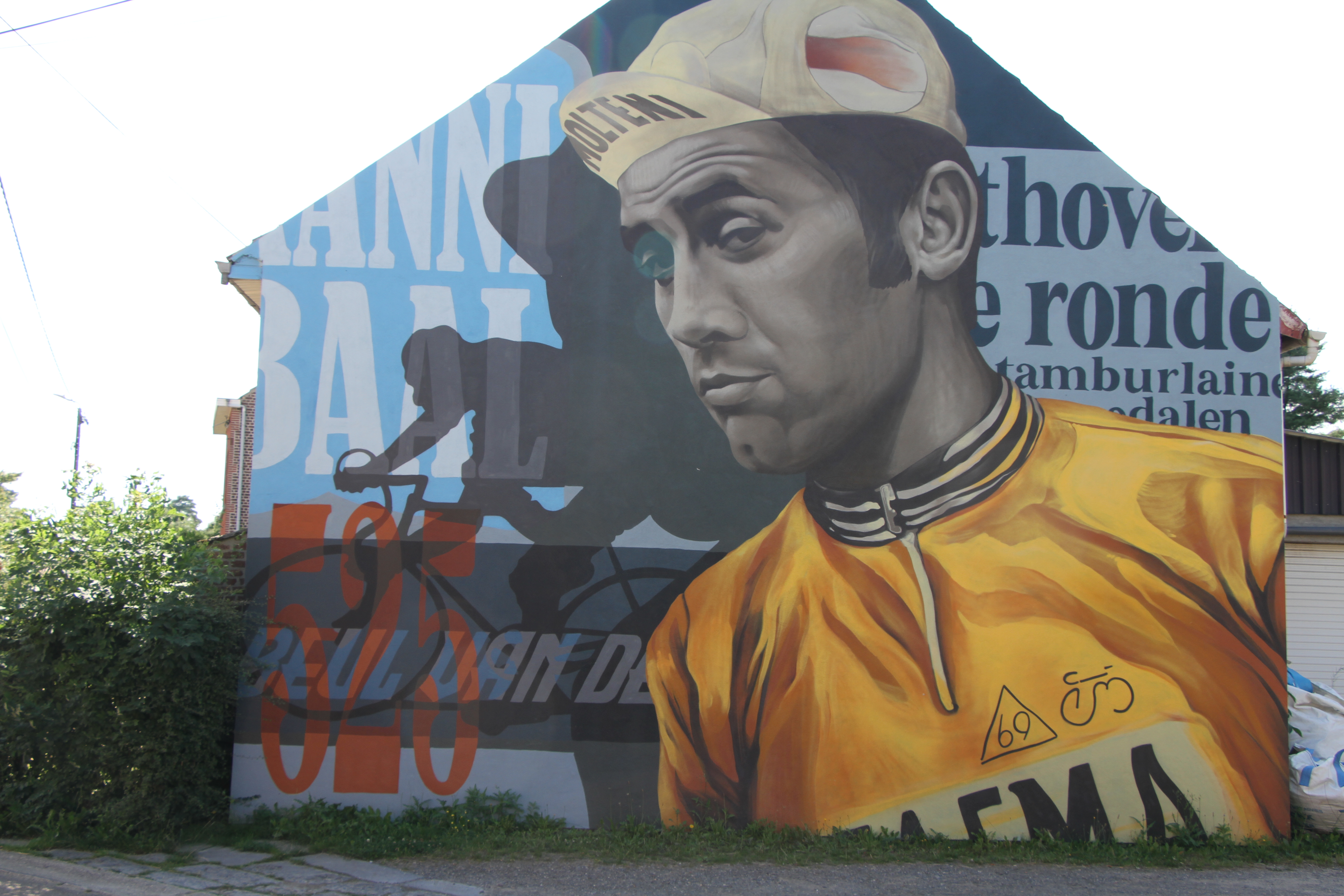 Mural van Eddy Merckx