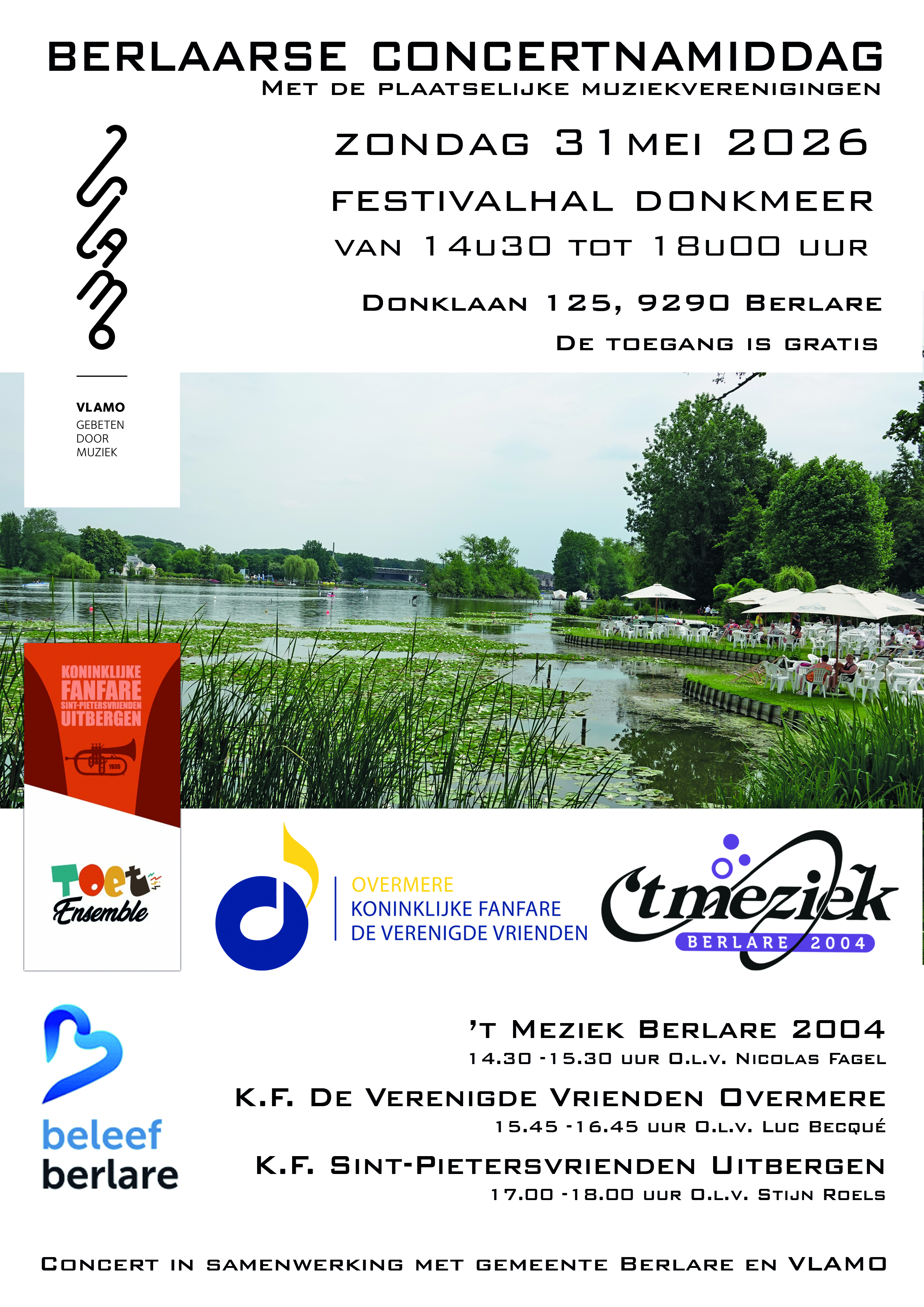Berlaarse concertnamiddag 2026