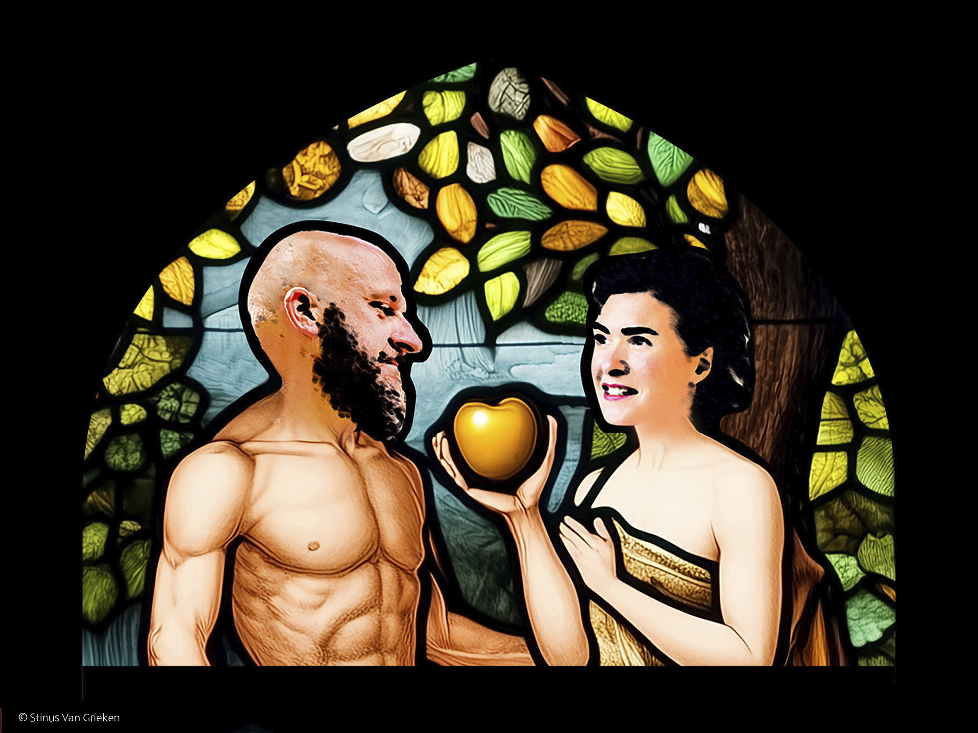 Adam en Eva (c) Stinus Van Grieken