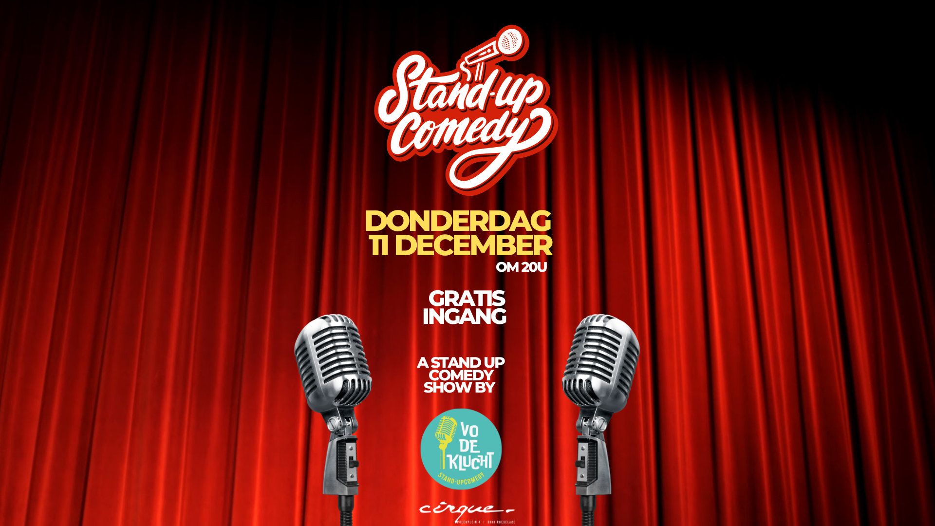 comedy night talent line-up