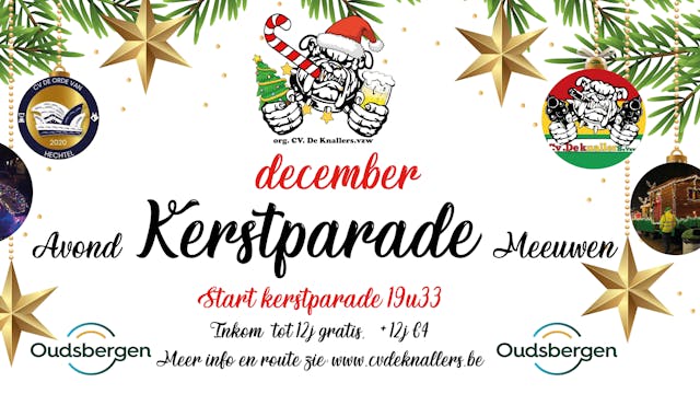 Avond Kerstparade Meeuwen